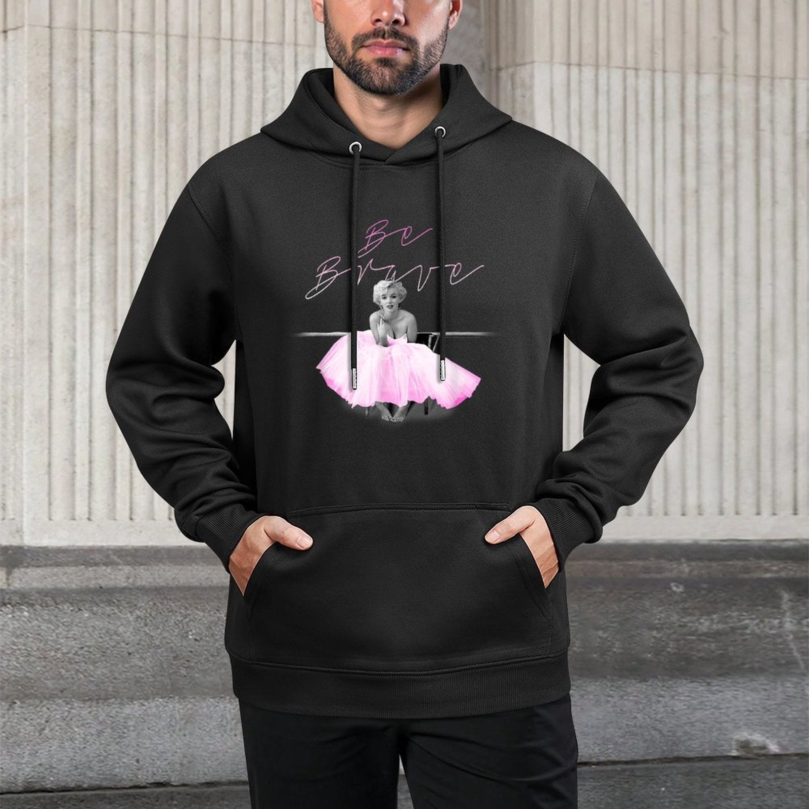 Marilyn Monroe Be Brave Machine Washable Hoodie