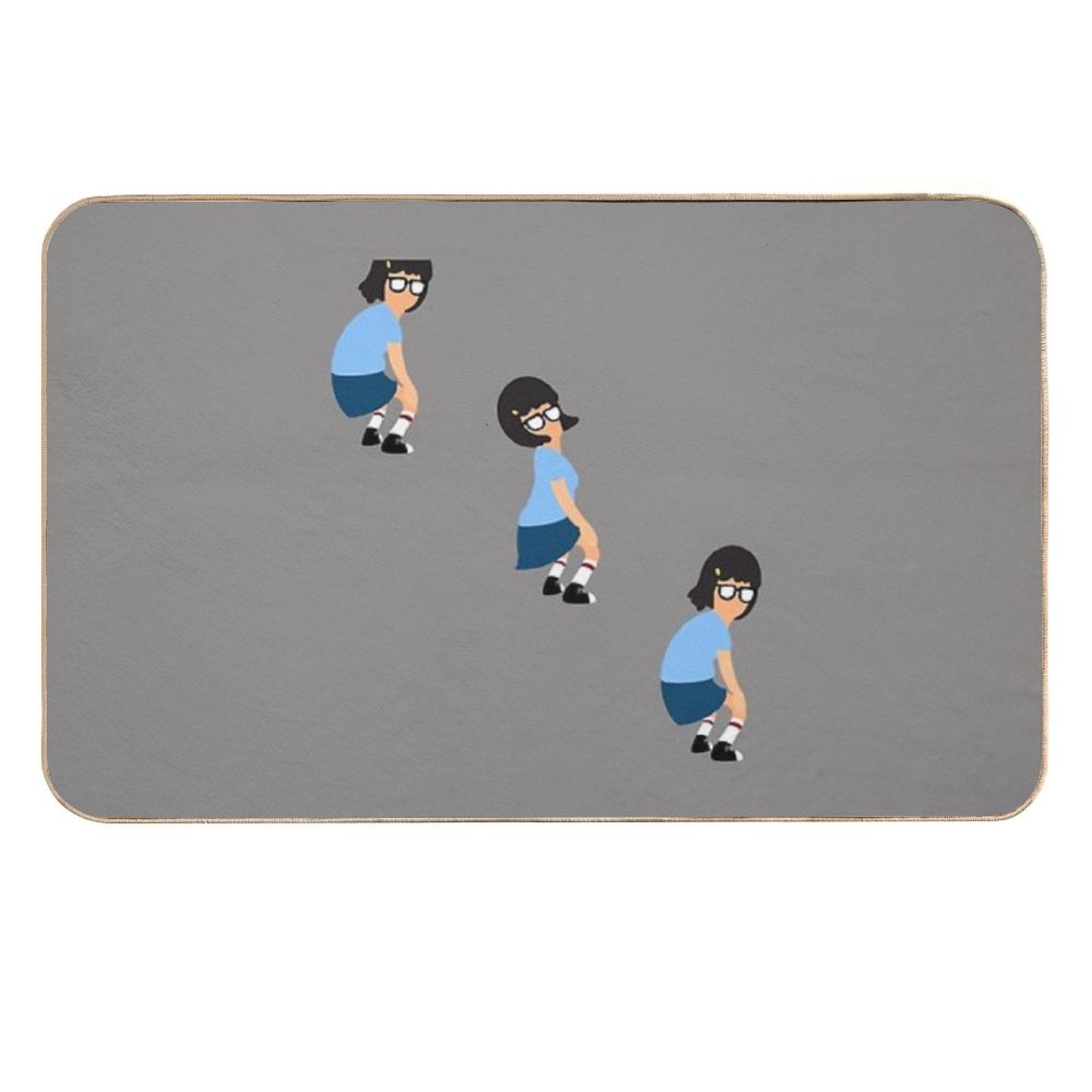 Twerkin’ Tina Active  Easy Maintenance Bath Mat