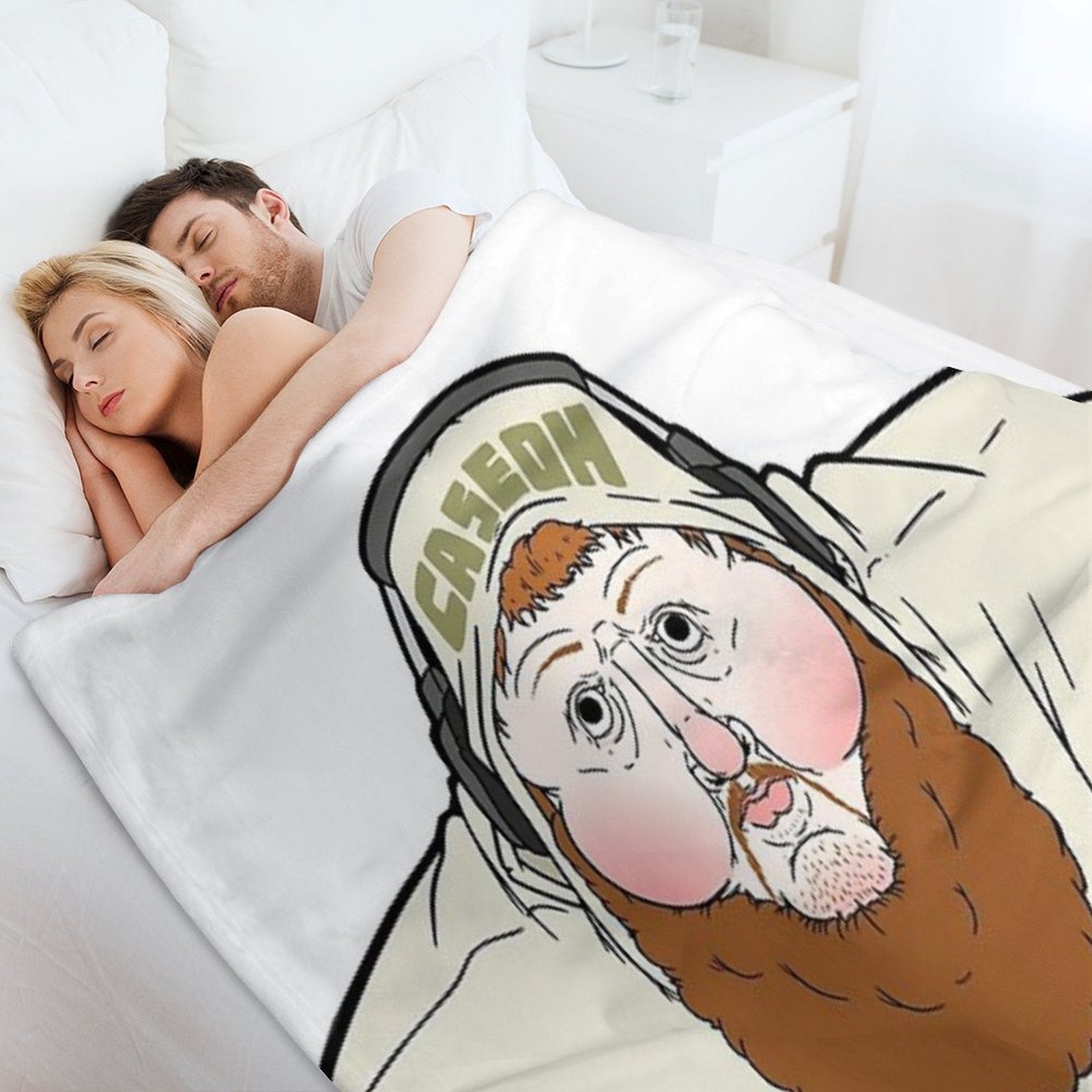 CASEOH CARTOON MEME [LIMITED TIME ONLY] Multi-functional Throw Blanket