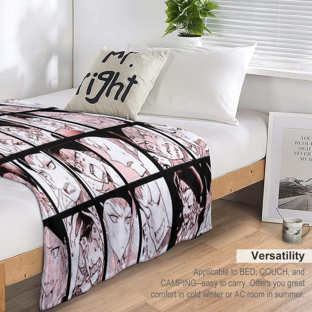 Kazuichi Manga Collection (Colored) Quick-dry Throw Blanket