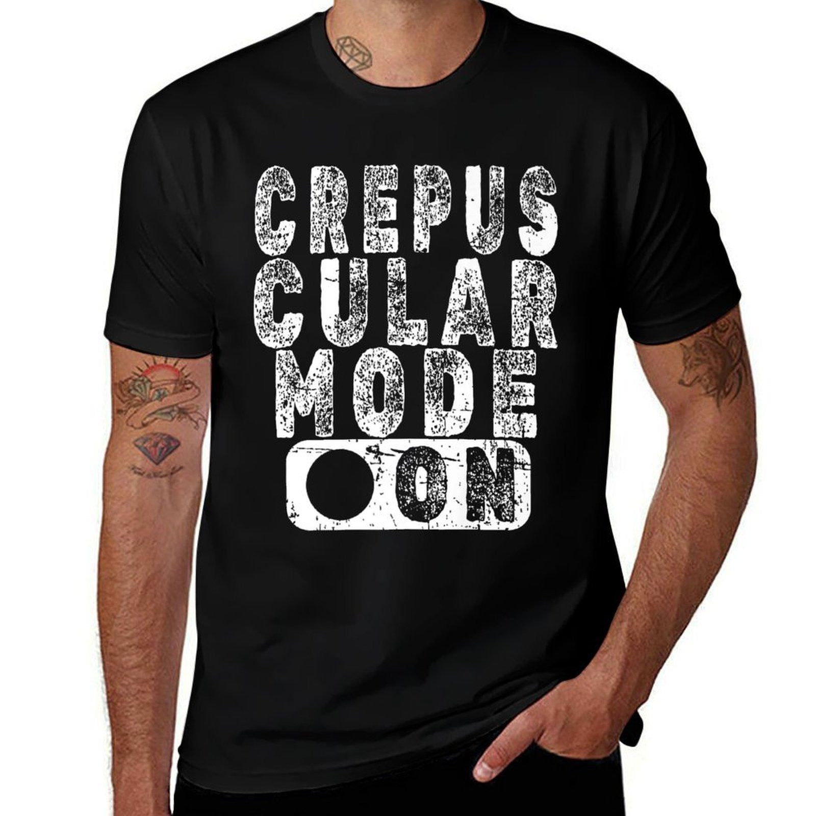 Crepuscular Mode On - Most Active At Evening Twilight Lover Premium  Odor-resistant T-Shirt