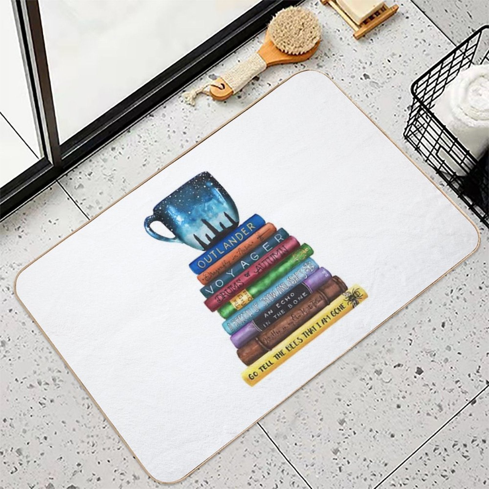 Outlander Lover  Stain-Proof Bath Mat
