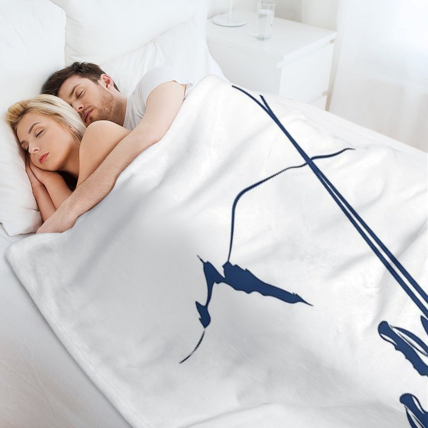 Chamonix Mont Blanc Aiguille Du Midi La Flégère Gradient by Leewarddesign Sustainable Throw Blanket