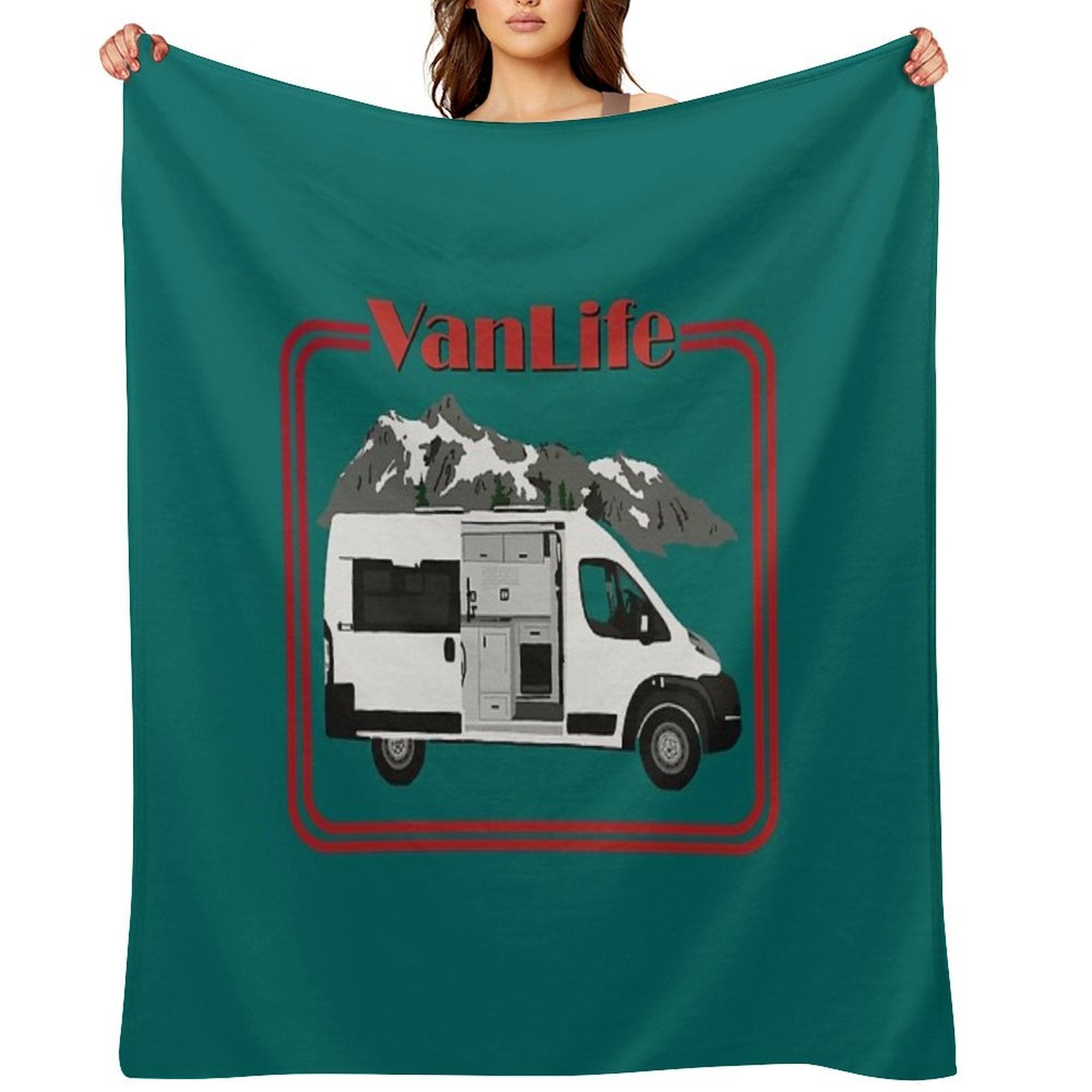 VanLife Lightweight Throw Blanket