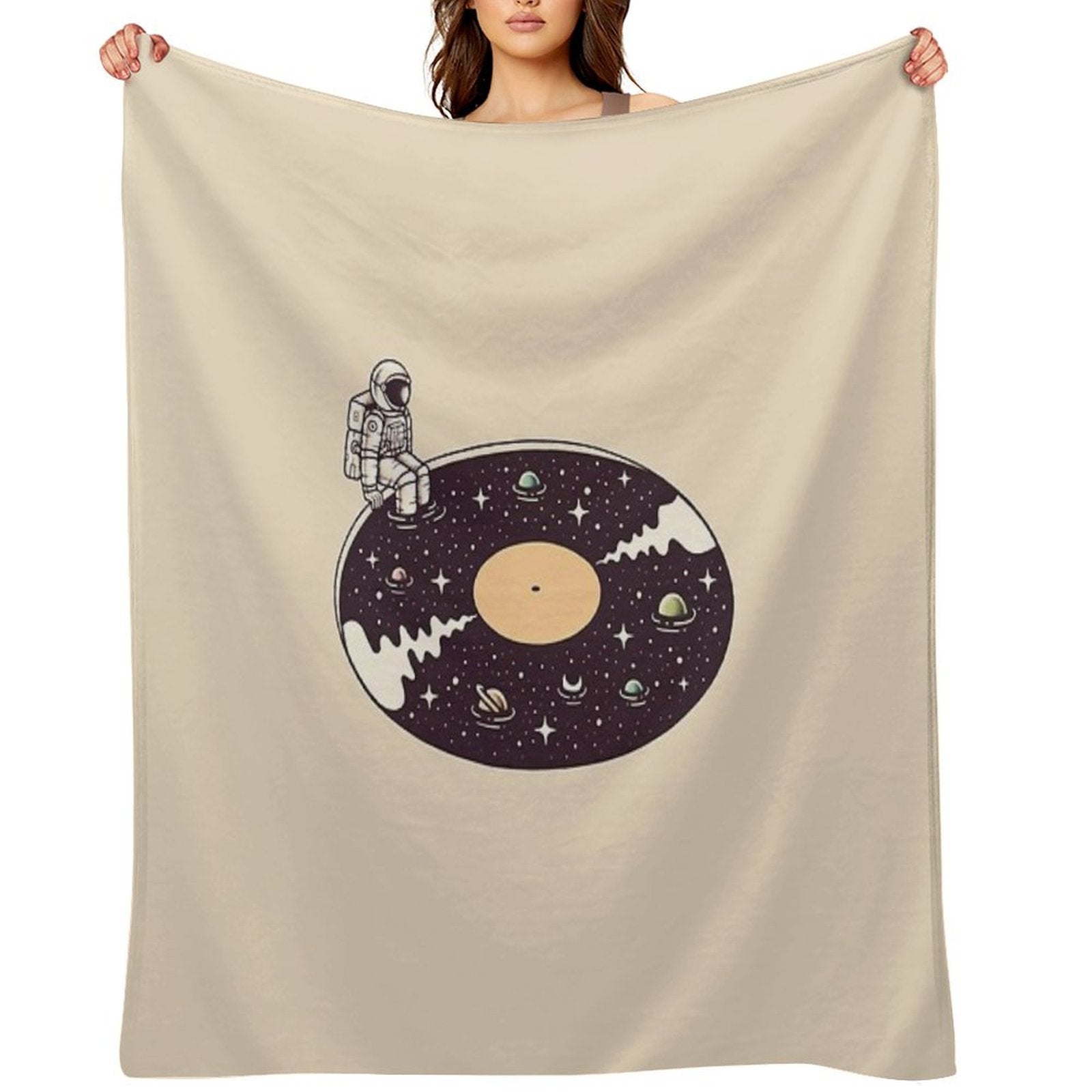 Cosmic Sound Quick-dry Throw Blanket