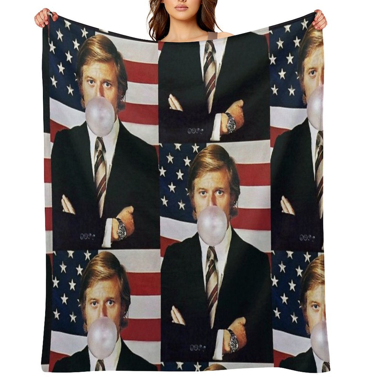 Robert Redford Sustainable Throw Blanket