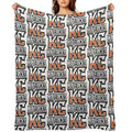 Kansas City Mavericks Plush Throw Blanket