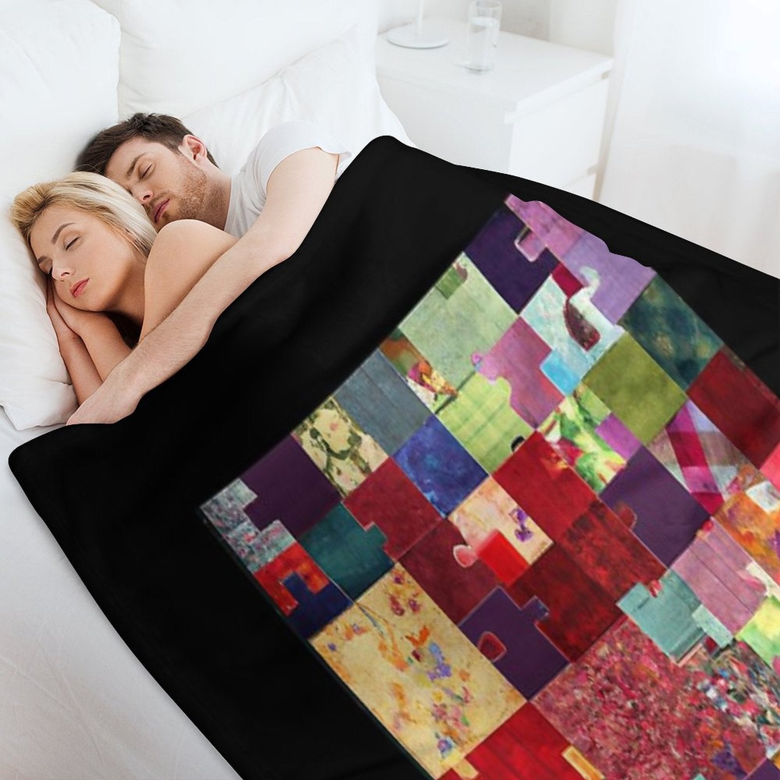 Patchwork  Art  Coolest  Fun Versatility Throw Blanket