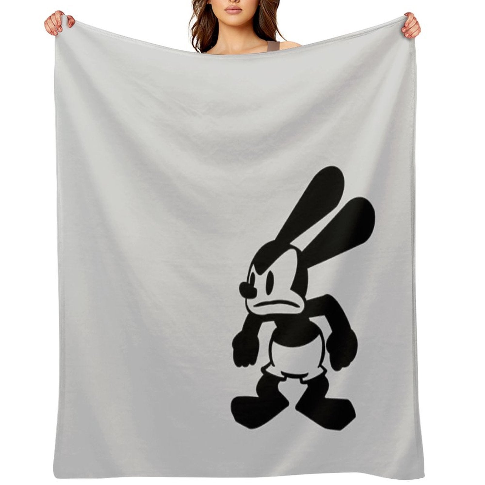 Angry Oswald Durable Throw Blanket