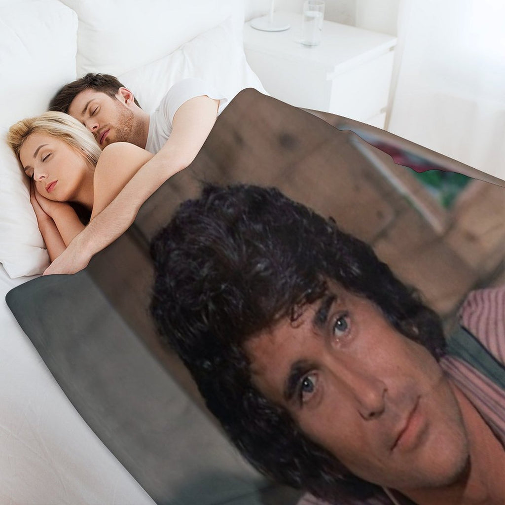 Charles Ingalls Machine-washable Throw Blanket