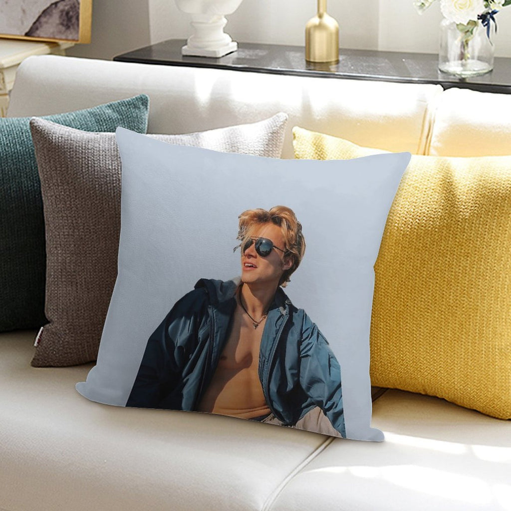 Rudy Pankow Soft Anti-Pilling Throw Pillow