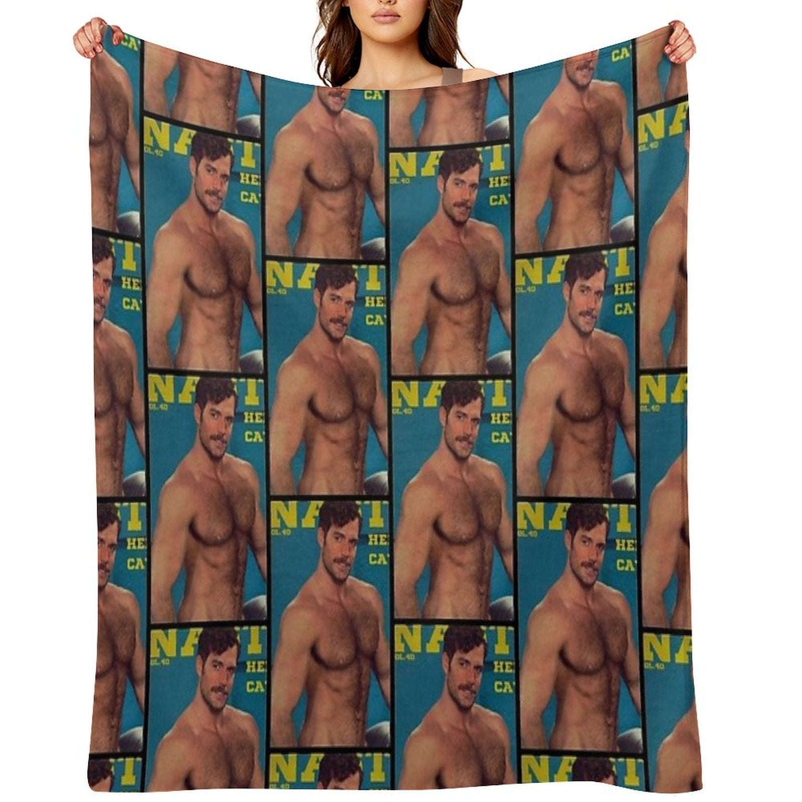 It’s Raining Henry Shrink-resistant Throw Blanket