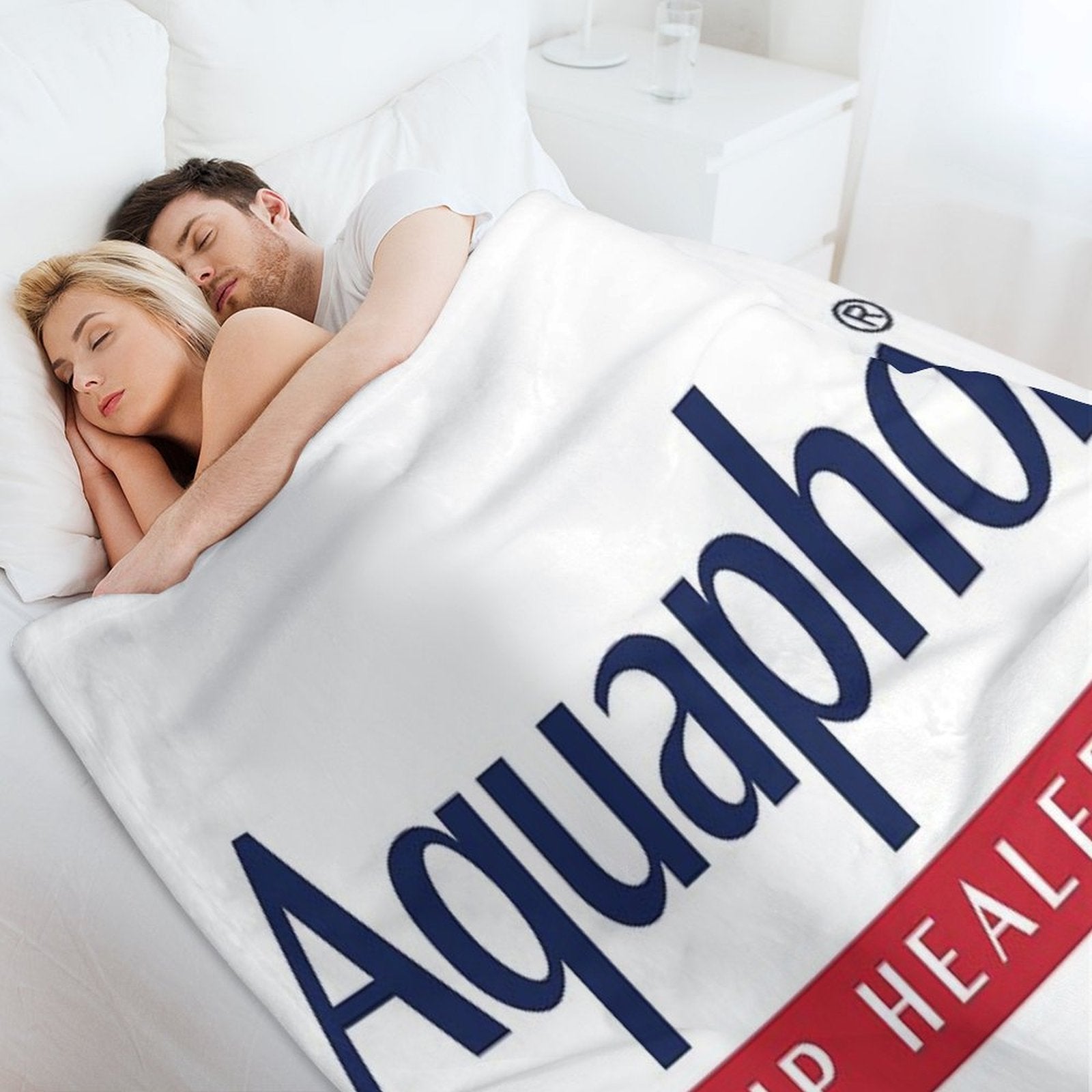 Aquaphor Machine-washable Throw Blanket