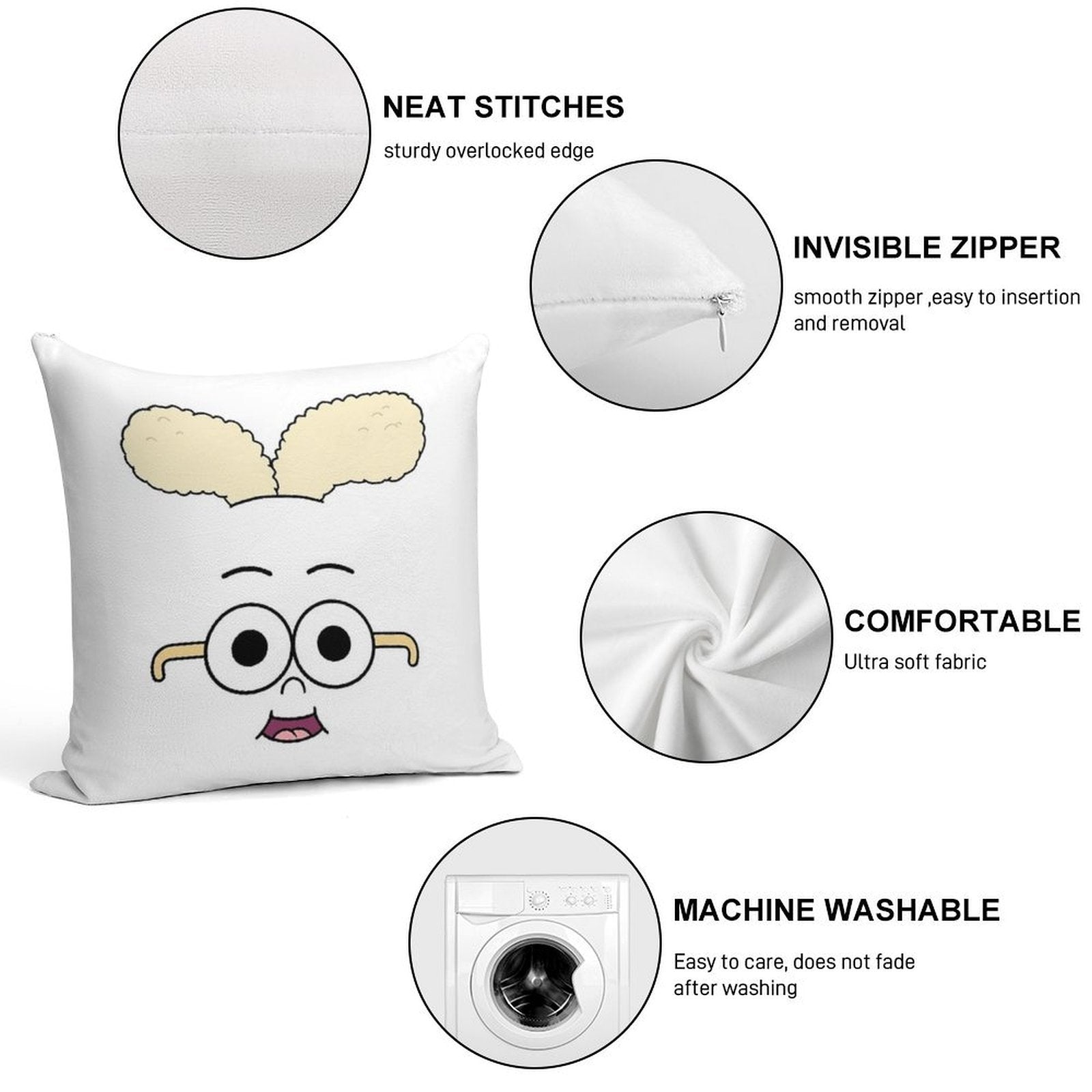 APPLE AND ONION - ONION Soft Multiple Sizes Throw Pillow
