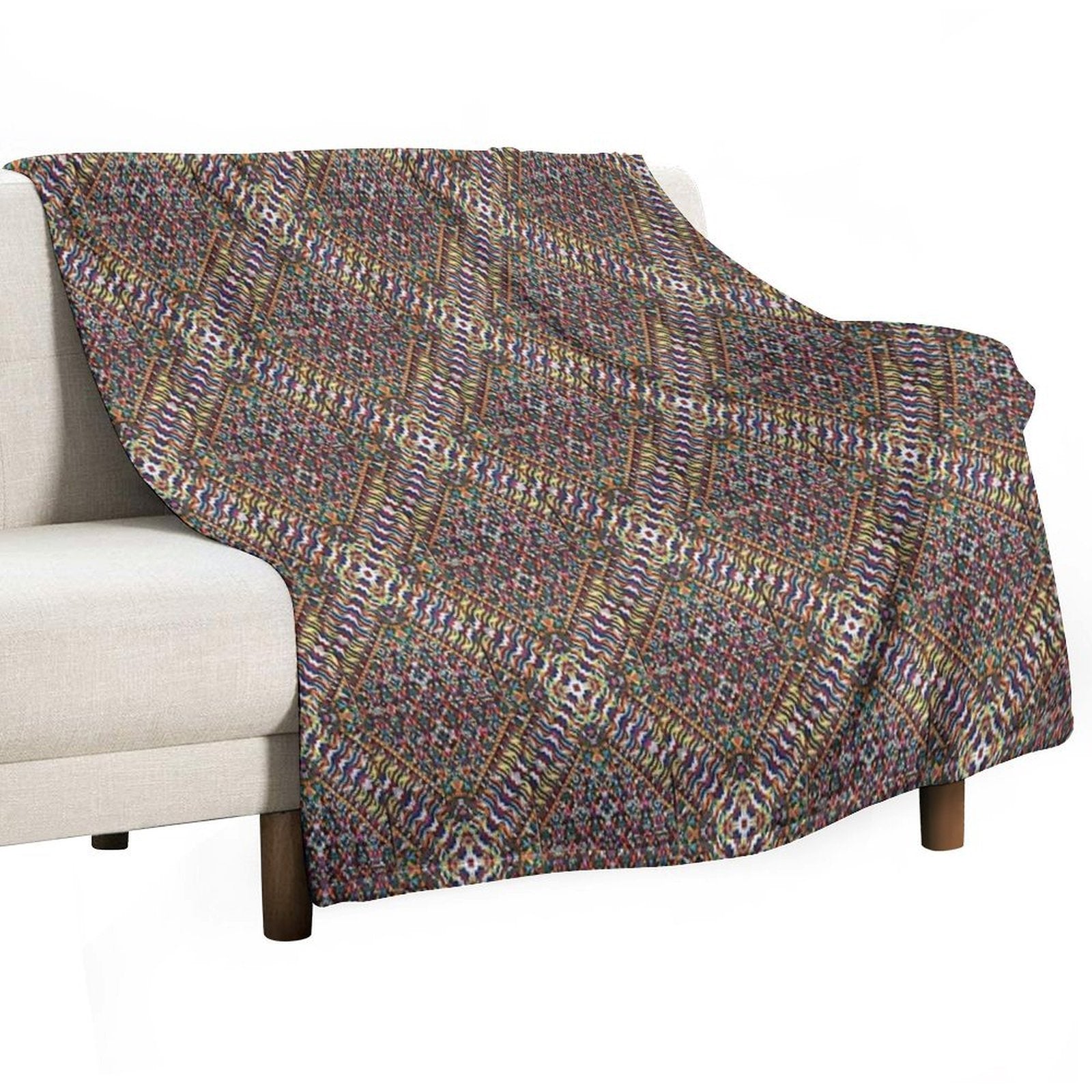 X Shape Cross 2.0 Machine-washable Throw Blanket