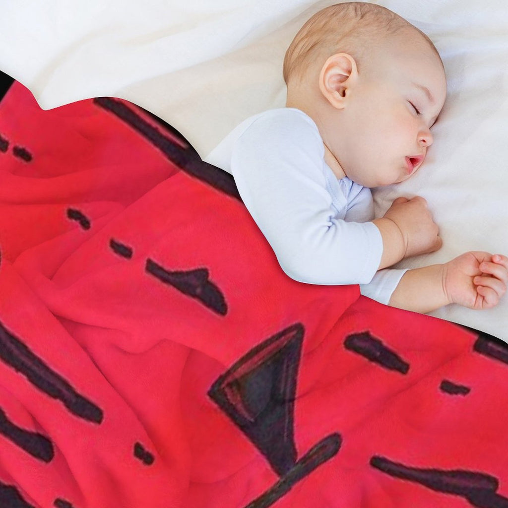 Siren Head Quick-dry Throw Blanket