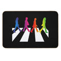 Rainbow Abbey Road Walking Streets  Long-Lasting Bath Mat