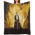 Mr. Darcy Tugging On Heartstrings All-season Throw Blanket