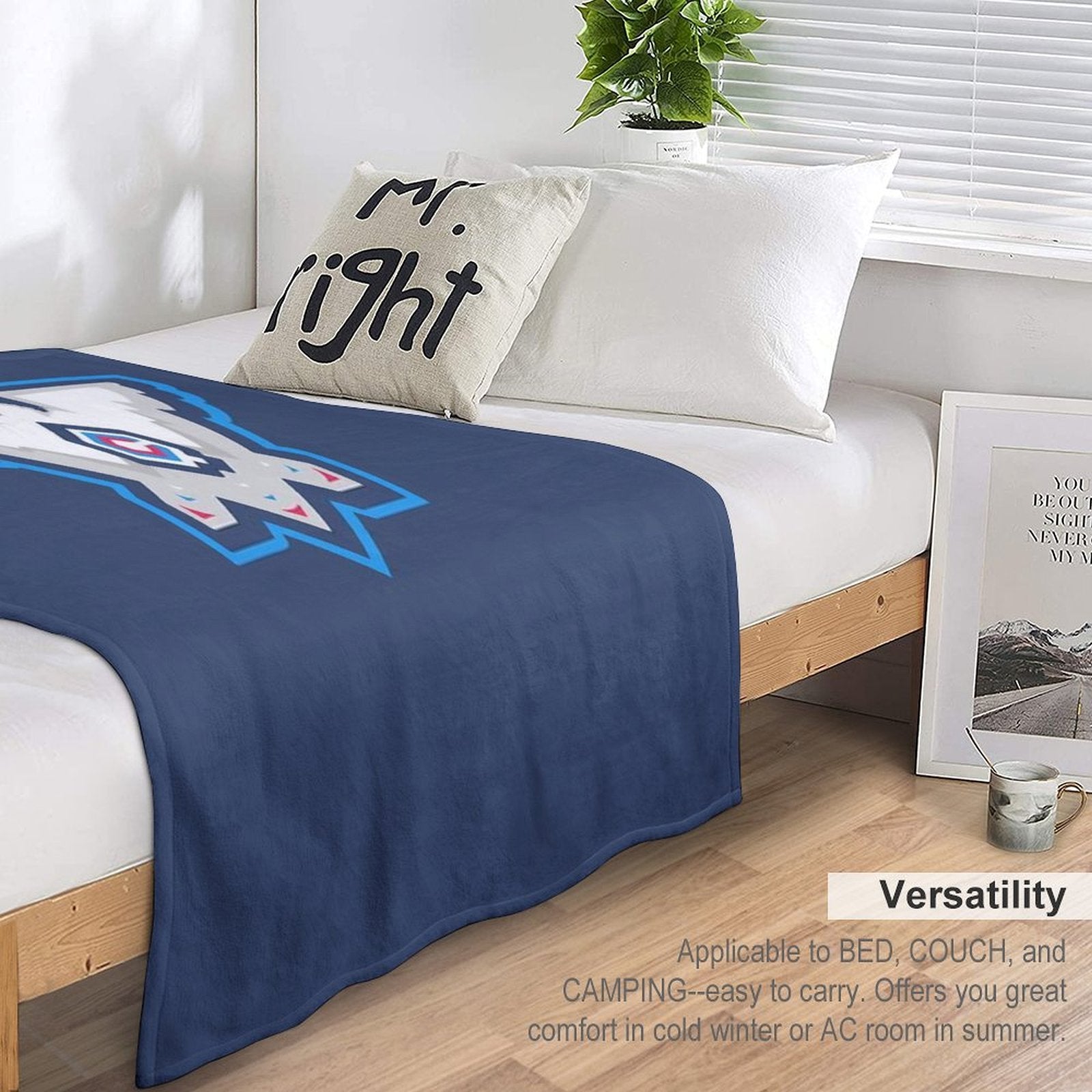 Quebec City Citadelles Eco-conscious Throw Blanket