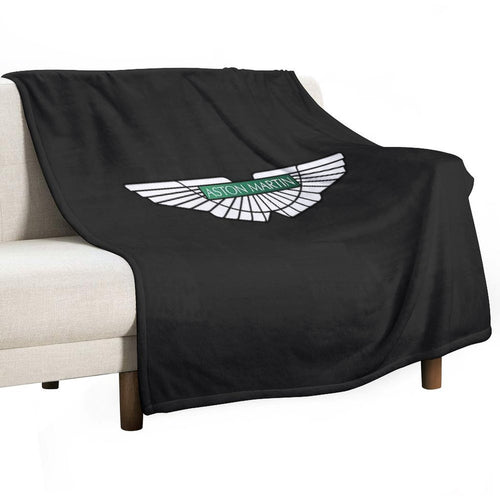 Aston Martin Logo Eco-conscious Throw Blanket