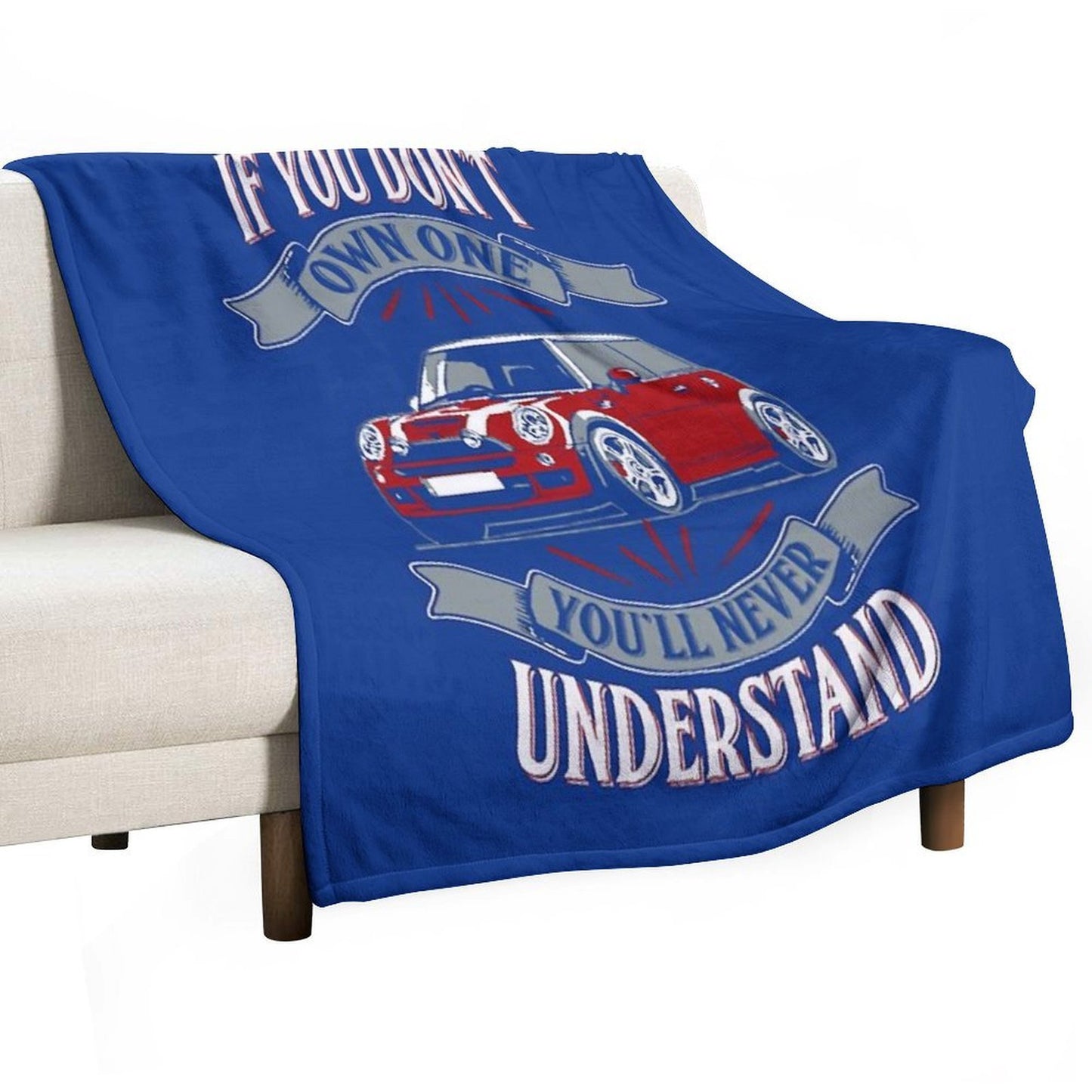 Mini Cooper - Mini Cooper - You Don't Own One Mi Shrink-resistant Throw Blanket