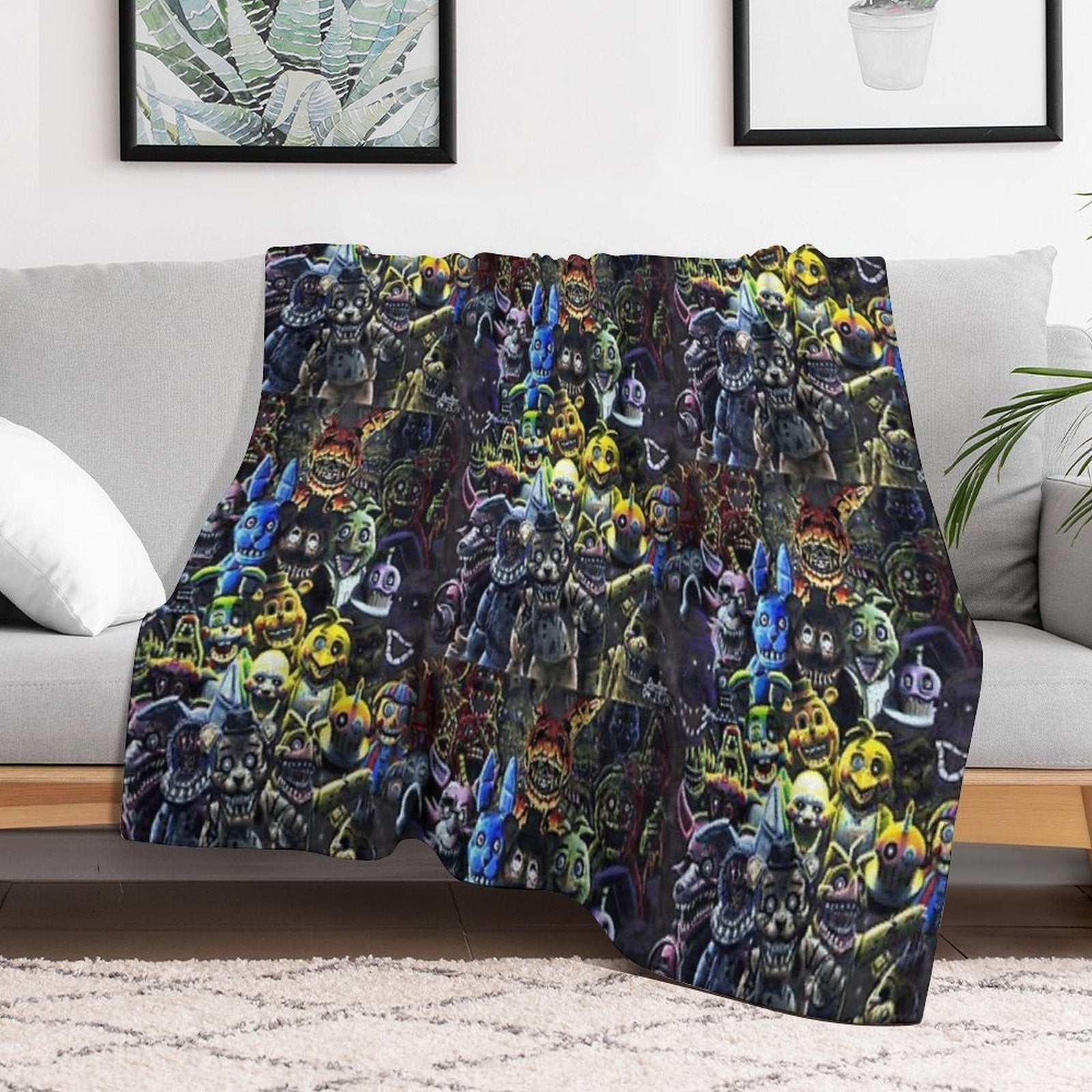 FNAF - The Night Shift Compact Throw Blanket