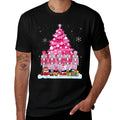 Pink Christmas Nutcracker Christmas Tree Christmas  Vintage-inspired T-Shirt