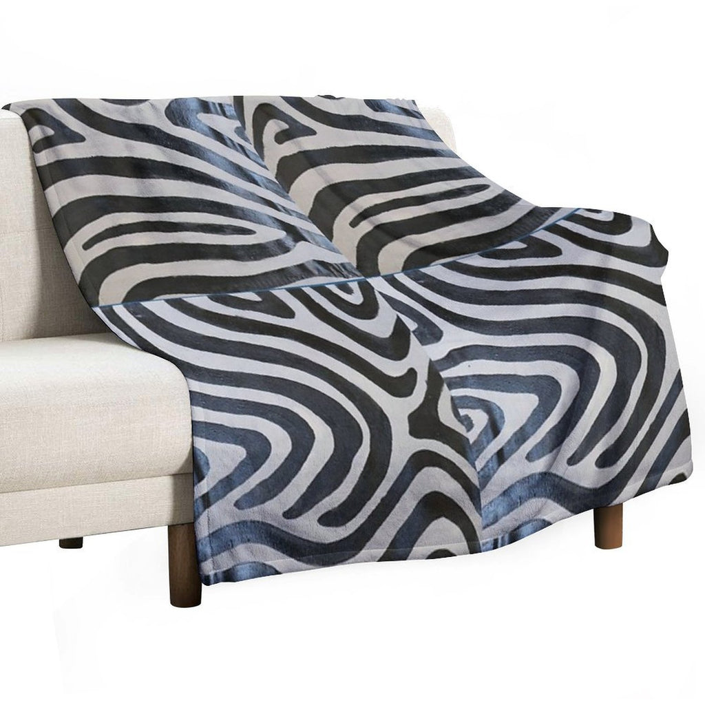 Nature’s Best Zebra Prints Lightweight Throw Blanket