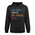 50 Years Old Legend Since October 1975 50th Birthday Unisex Design Hoodie