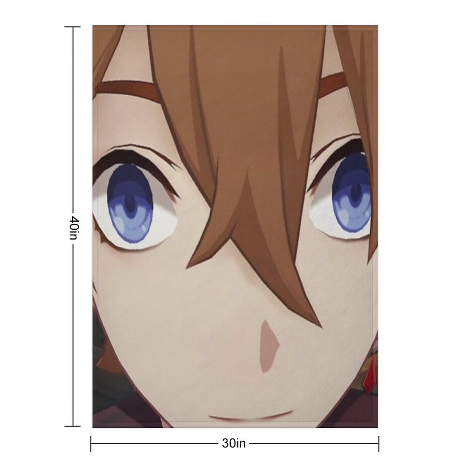 Childe Genshin Impact Plush Throw Blanket