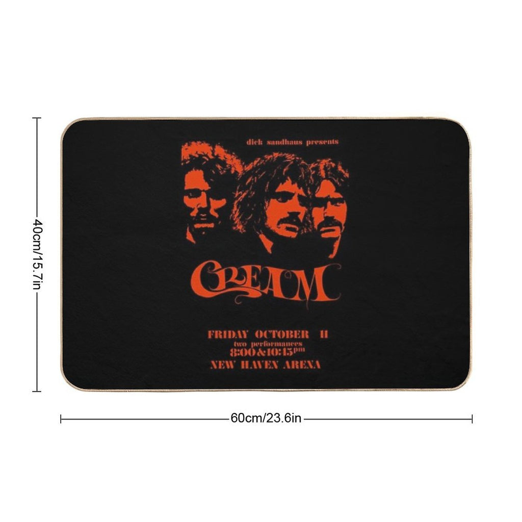 Cream Band  Multi-Purpose Bath Mat
