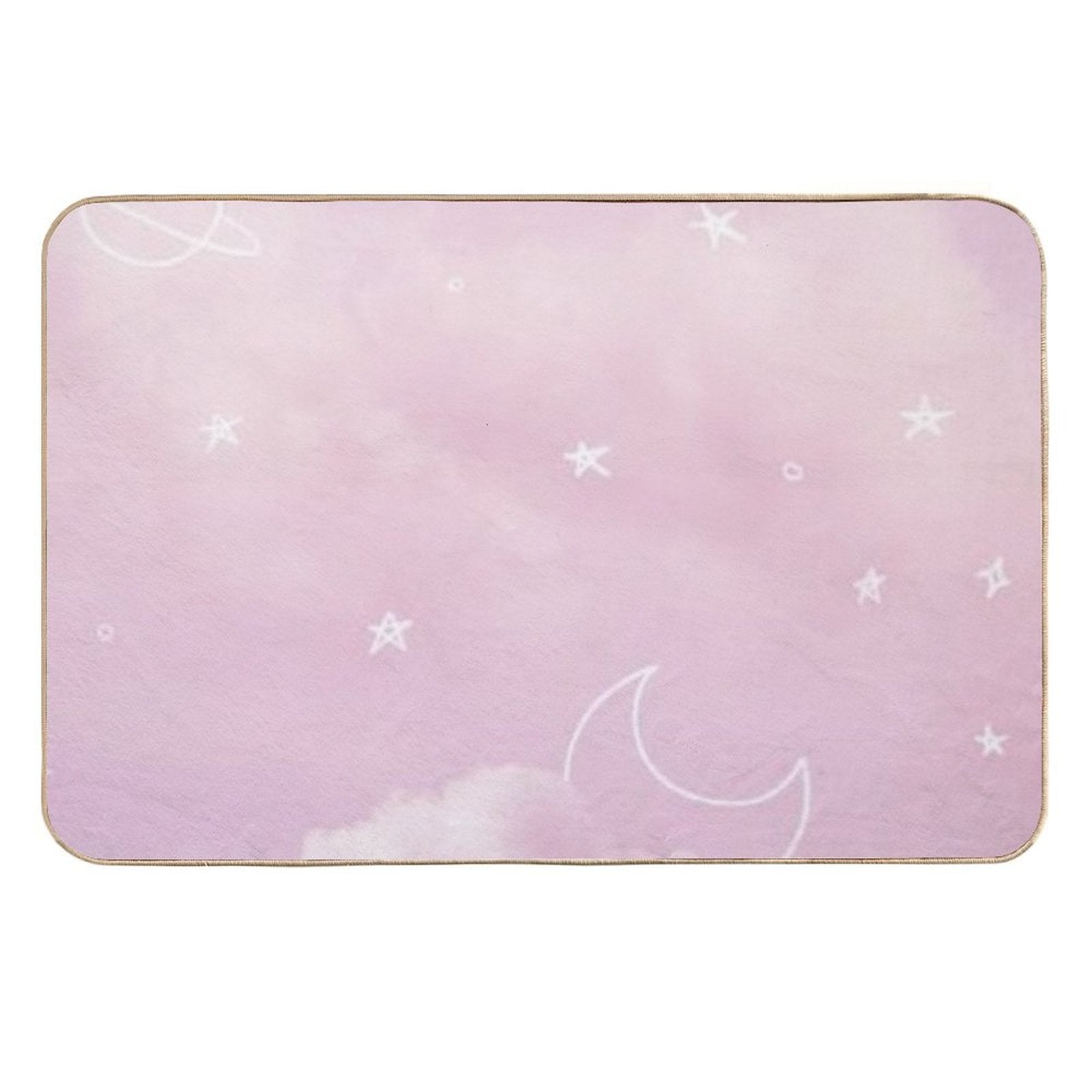 Pink Cloud  Absorbent Bath Mat