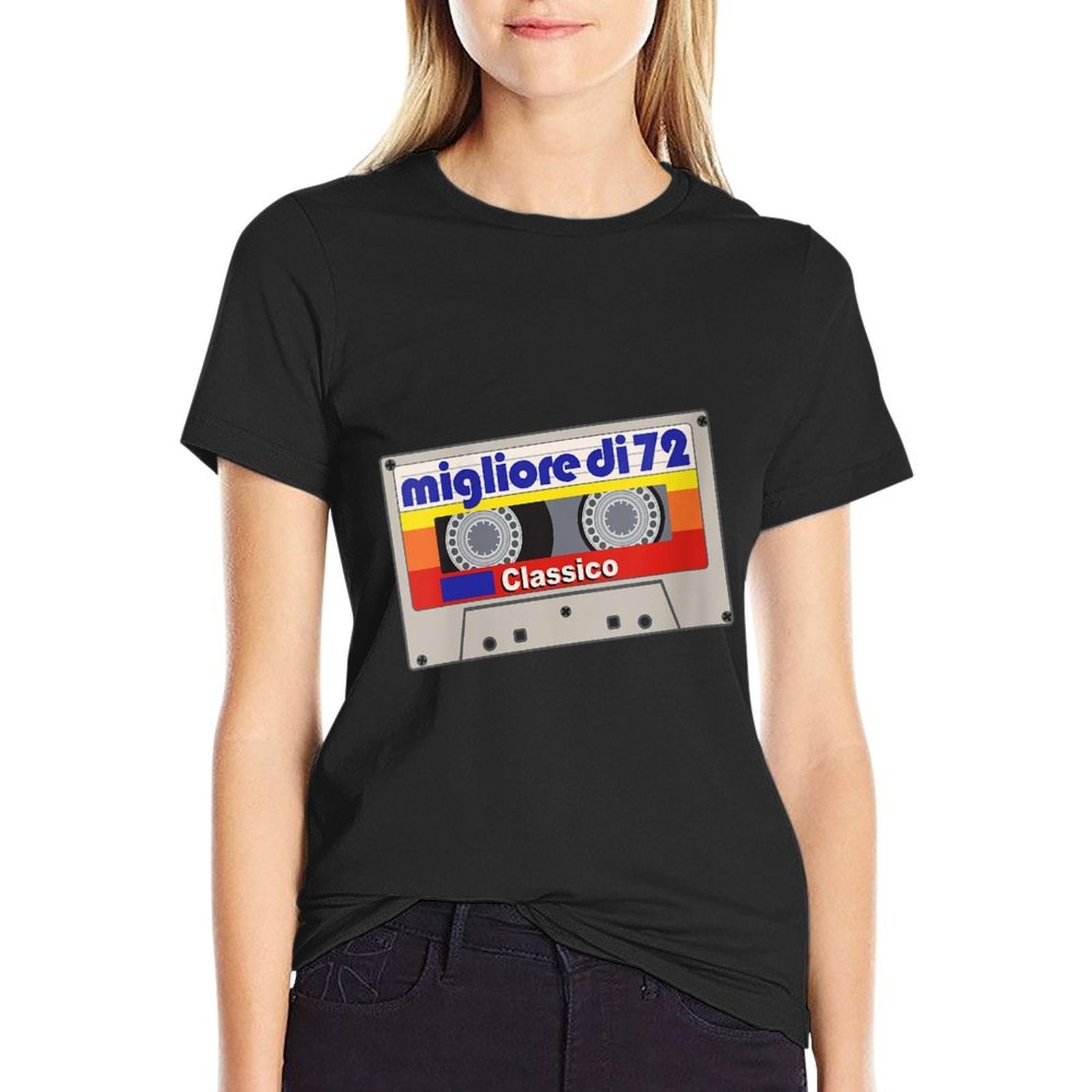 Womens Migliore Di 1972 The Best of 1972 Italian 50th Birthday  Tagless Design T-Shirt