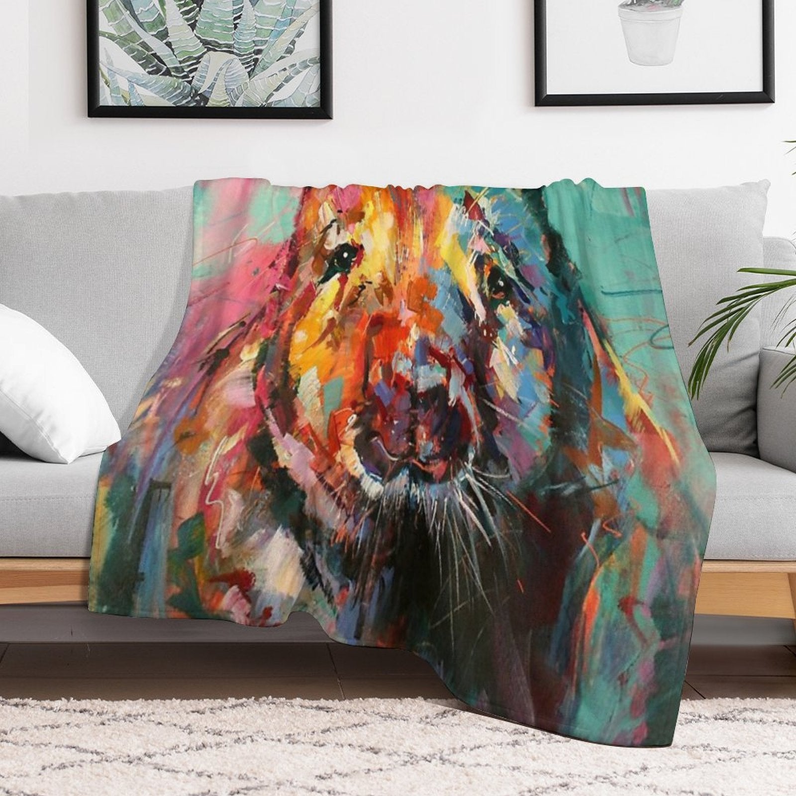 Wombat All-season Throw Blanket