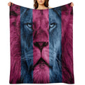 Aston Villa Lion Shrink-resistant Throw Blanket