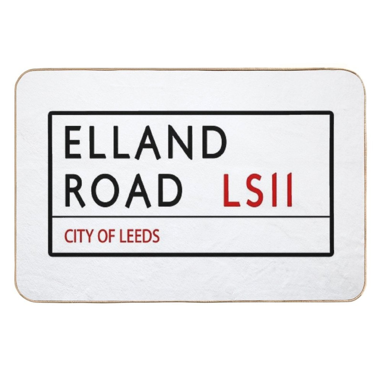 Elland Road  Slip-Resistant Bath Mat