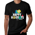 Minions Happy Holidays  Eco-friendly Material T-Shirt