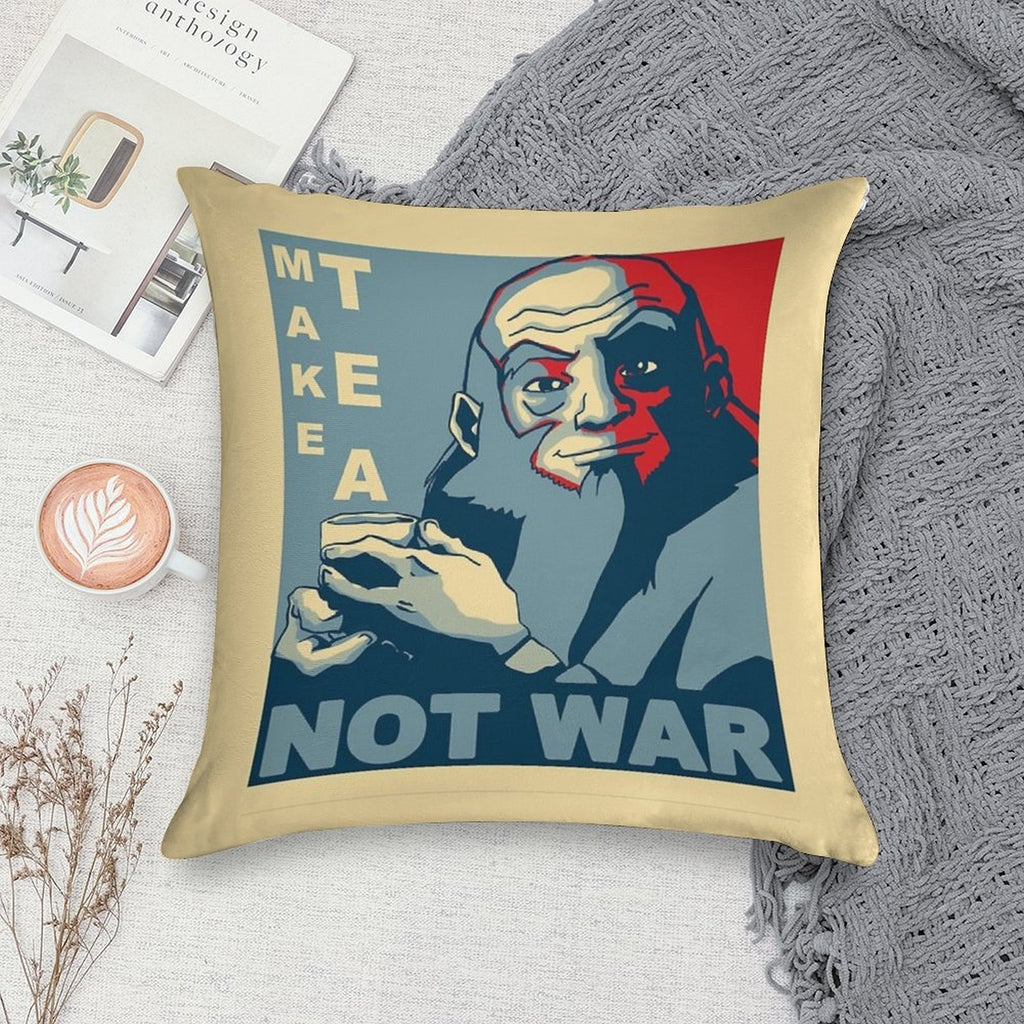 Iroh Make Tea Not War Soft Luxury Feel Throw Pillow