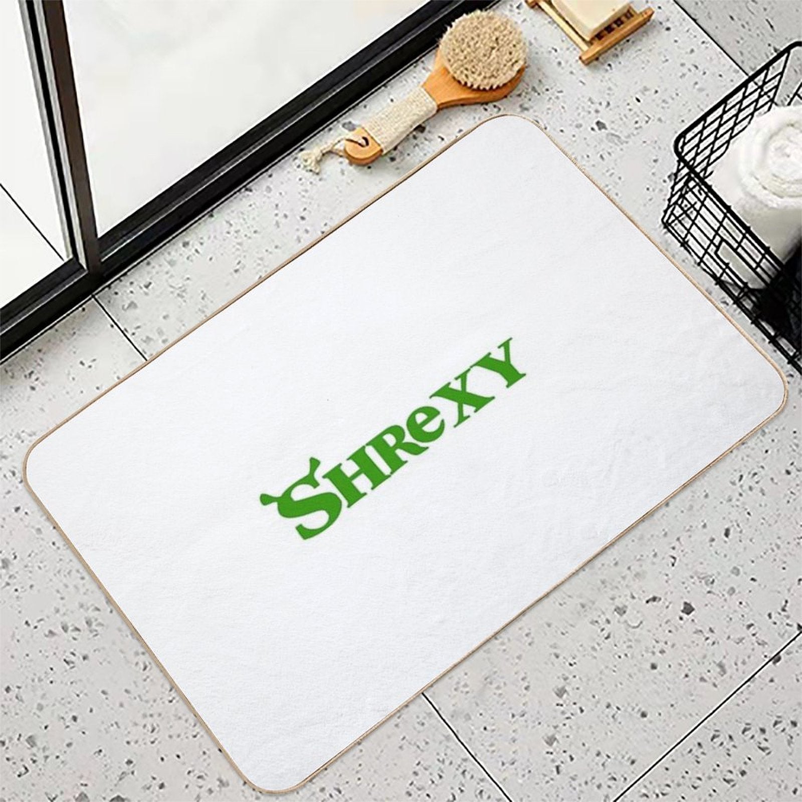 Shrexy  Easy Maintenance Bath Mat