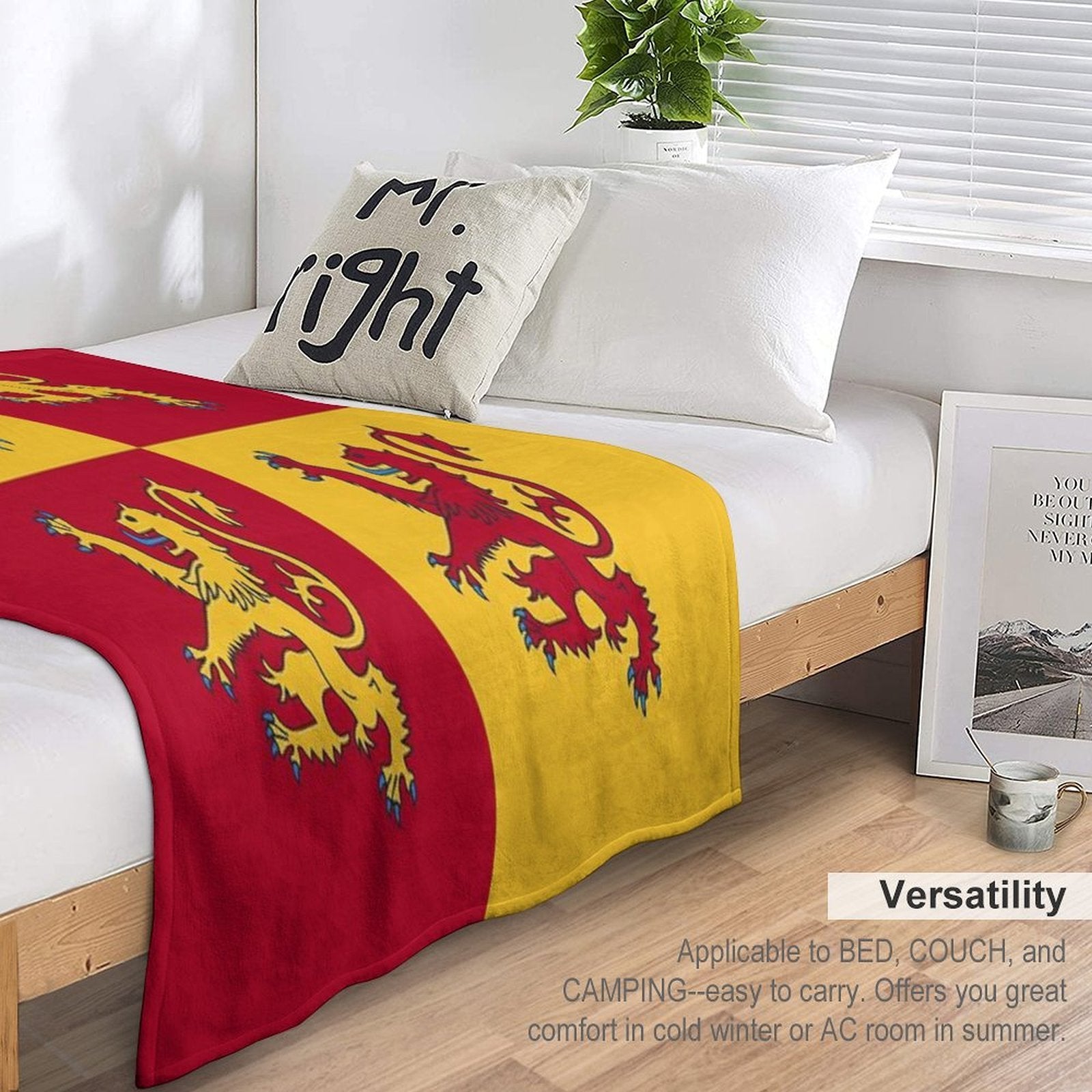 Owain Glyndwr Comfort Throw Blanket
