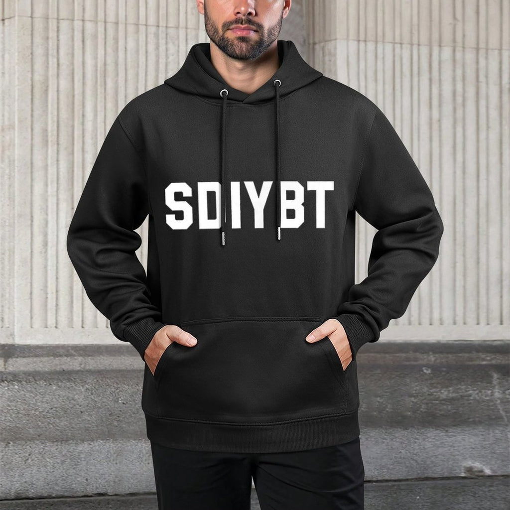 SDIYBT Start Digging in Your Butt Twin Funny Meme Customizable Surface Hoodie