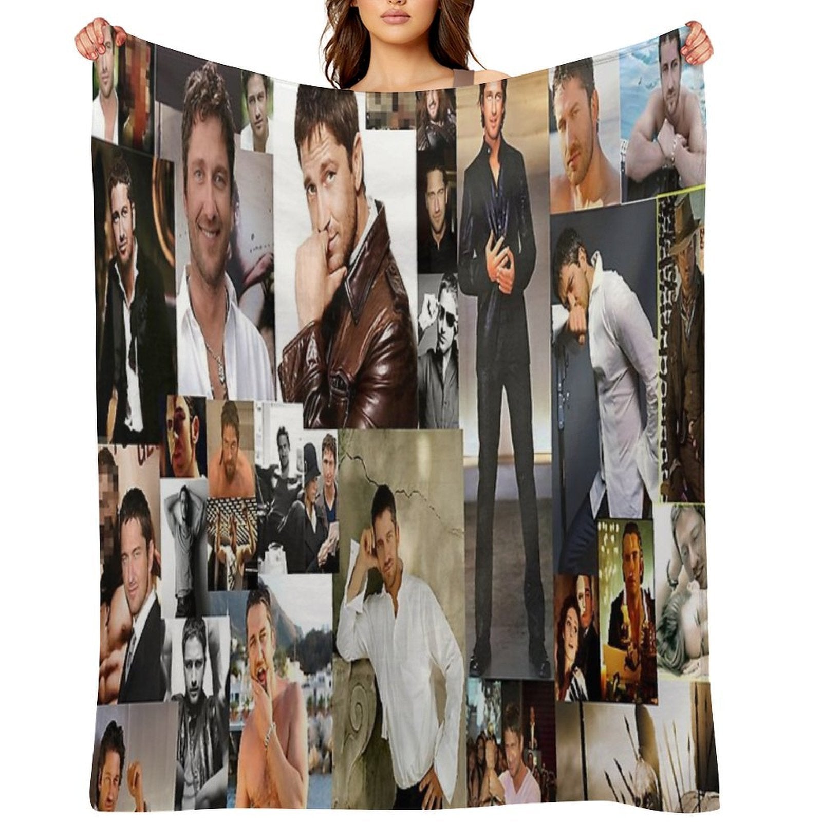Gerard Butler Gift-ready Throw Blanket