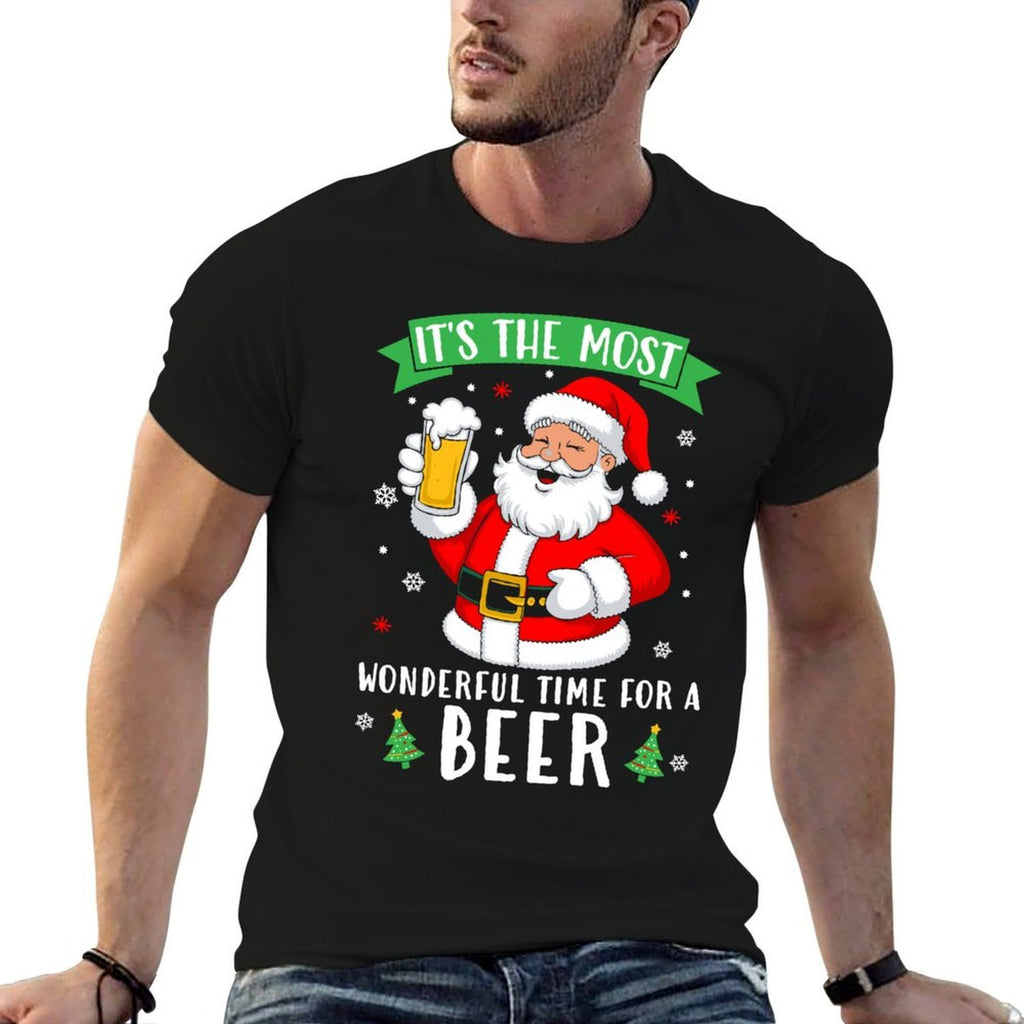 Its The Most Wonderful Time For A Beer Christmas Beer  Stretchy T-Shirt