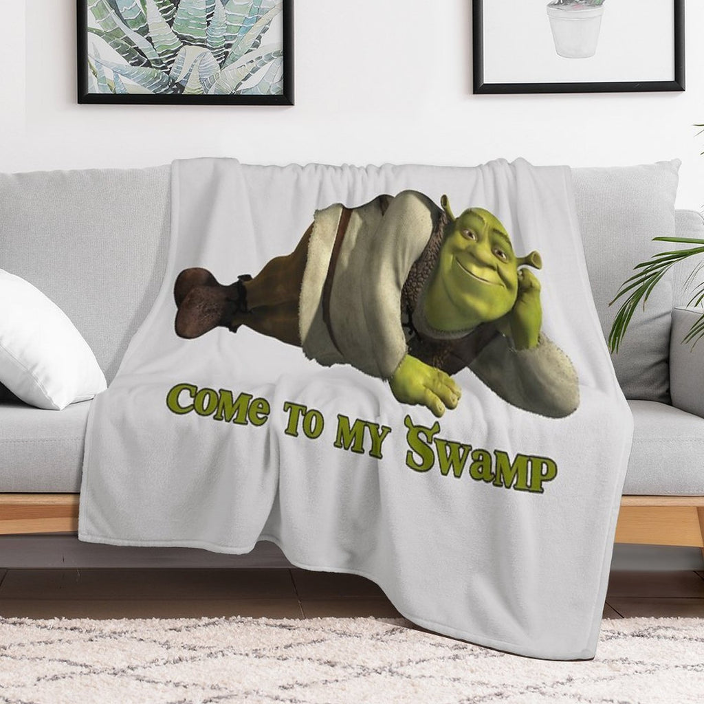 Come to My Swamp - Shrek Versatility Throw Blanket