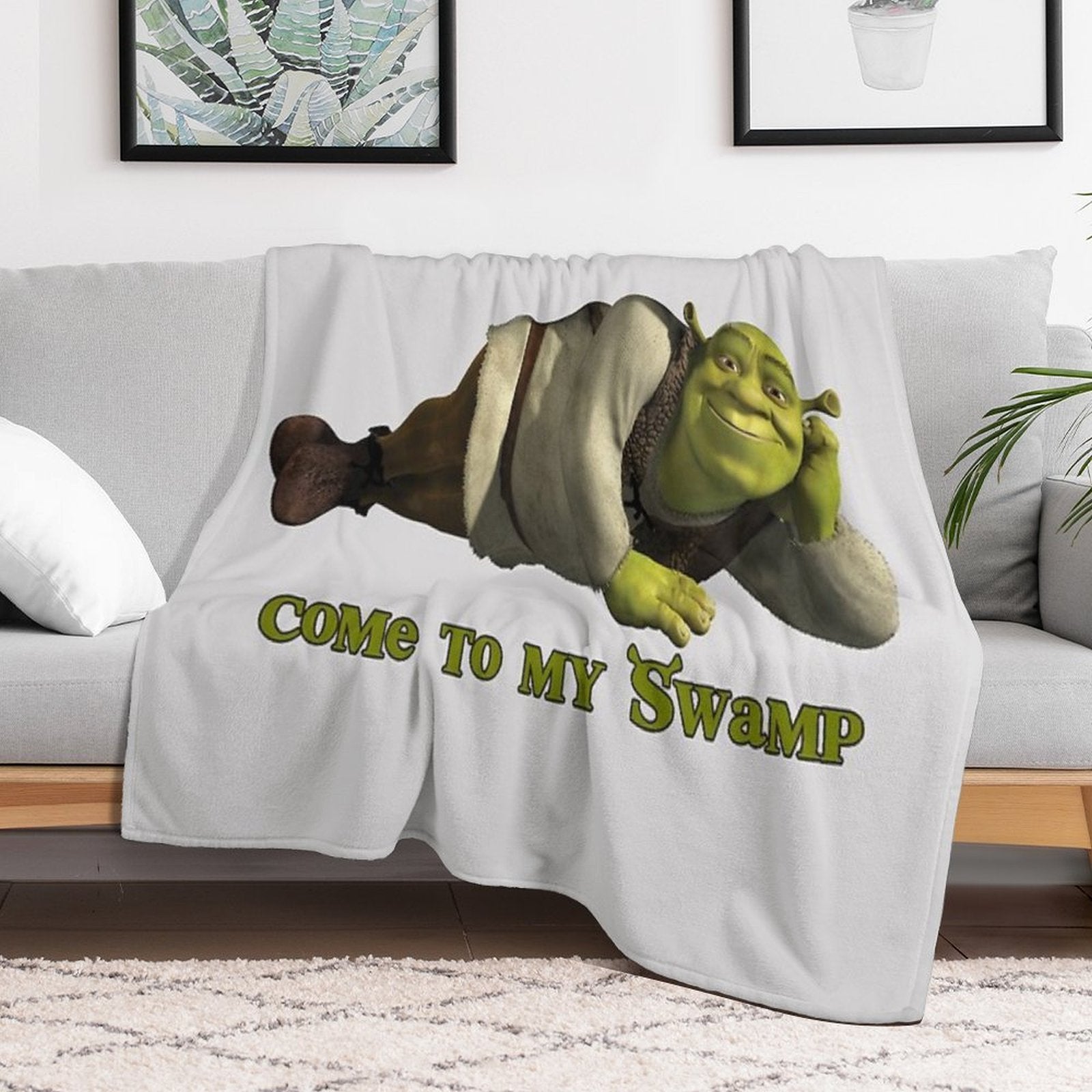 Come to My Swamp - Shrek Versatility Throw Blanket