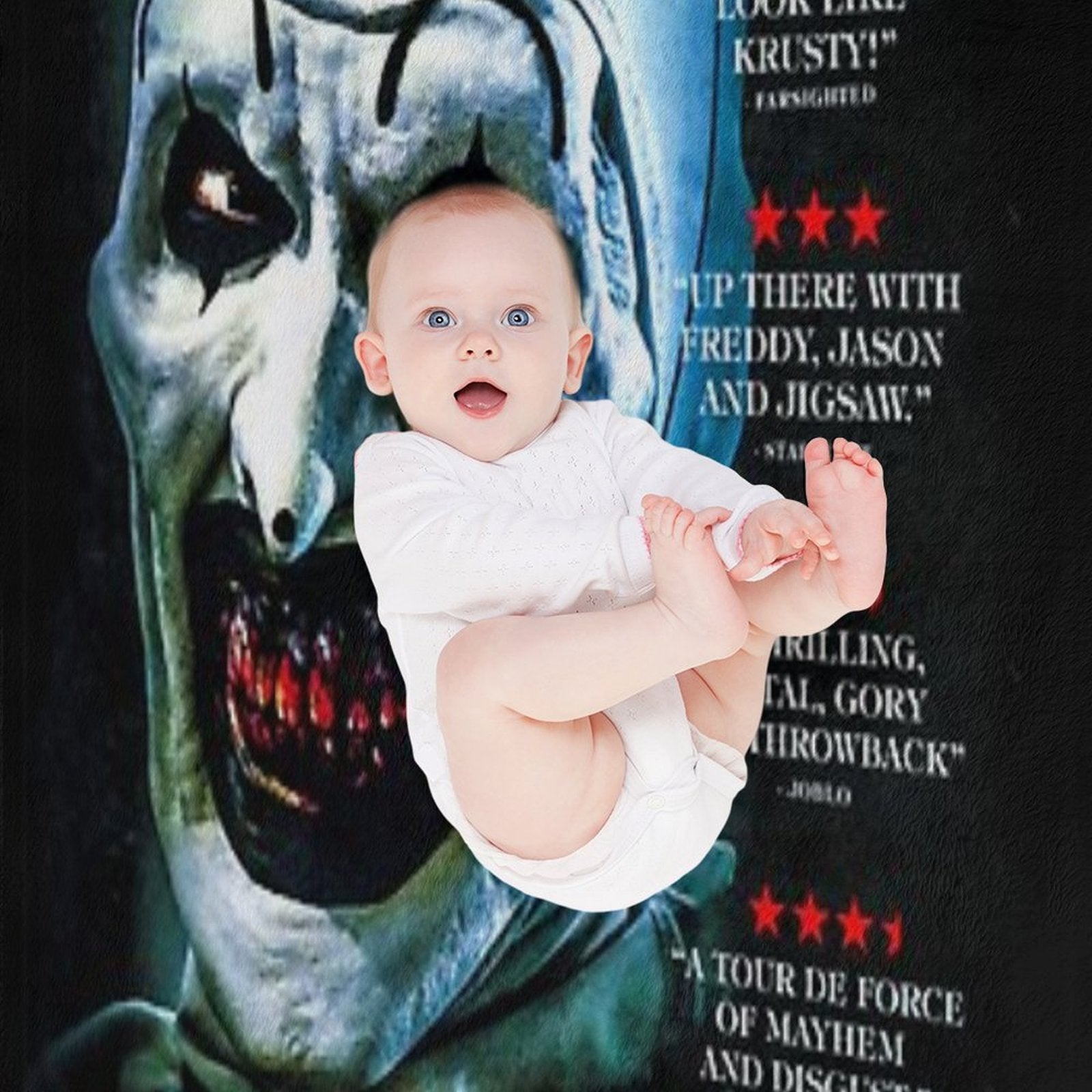 Music Vintage Retro Terrifier 2017 Movie Poster Love You Fans Quick-dry Throw Blanket