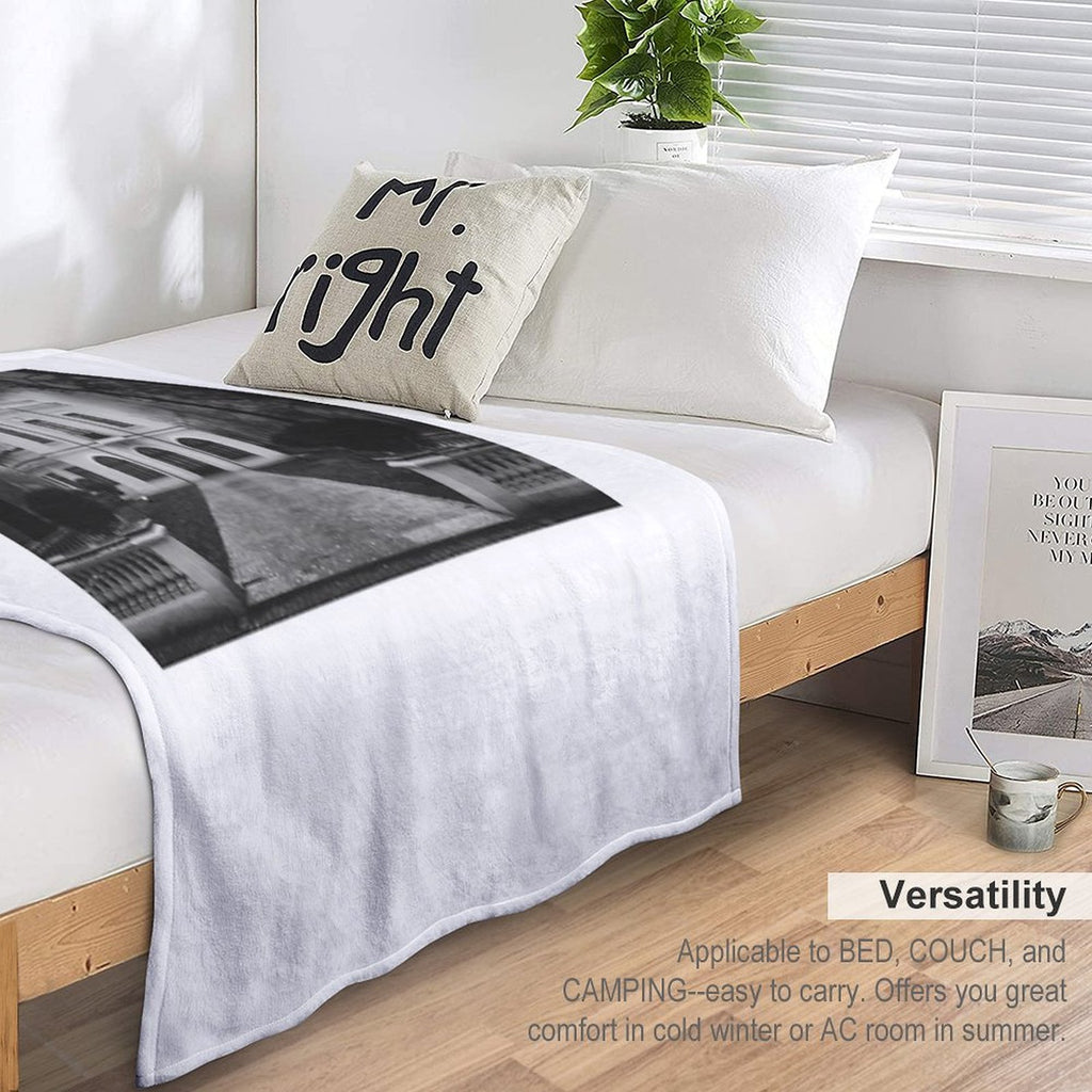 Bibesco Mansion Eco-conscious Throw Blanket