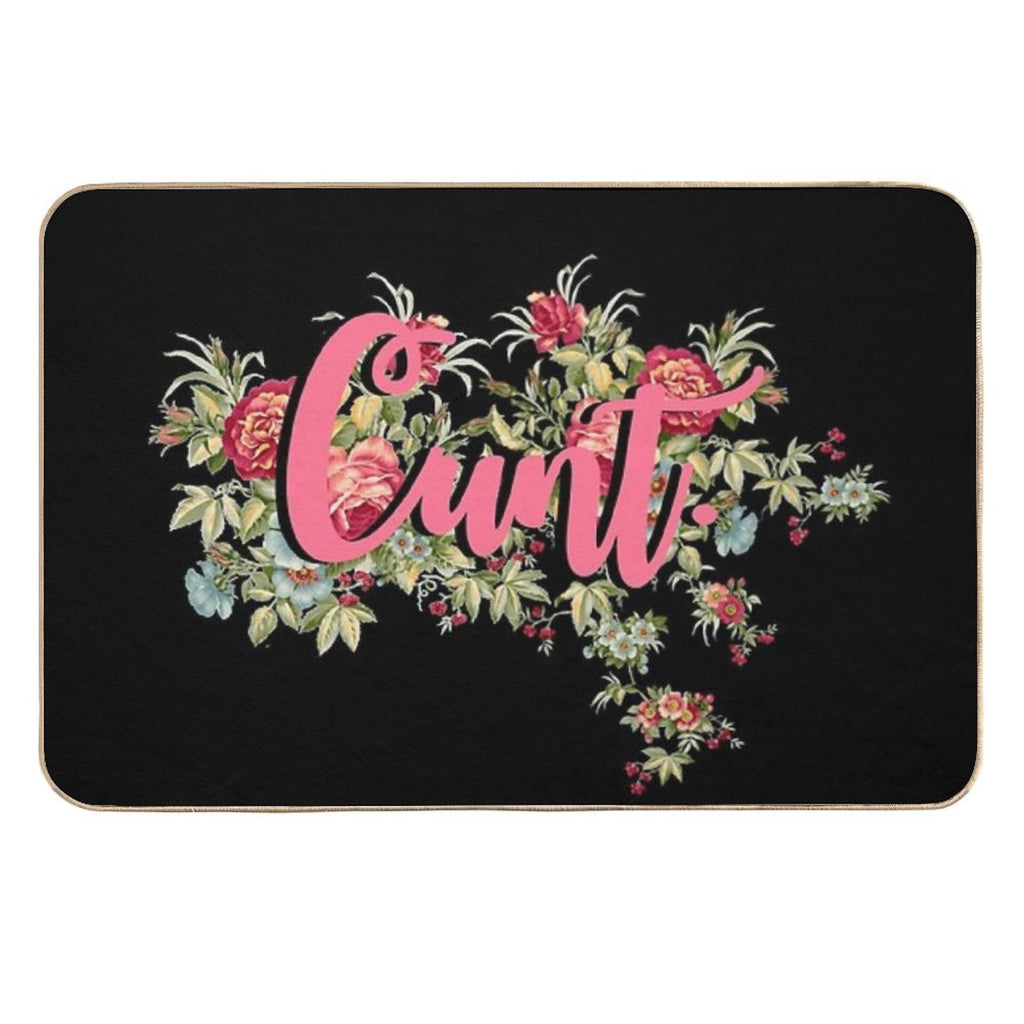 Cunt  Fade-Resistant Bath Mat