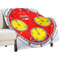 Imola  Motorsport  Racing  Chronograph Versatility Throw Blanket