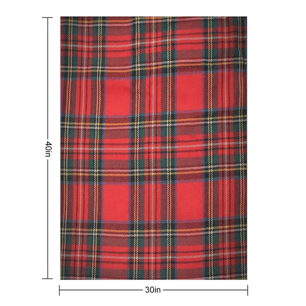 Royal Stewart Tartan Velvety-soft Throw Blanket
